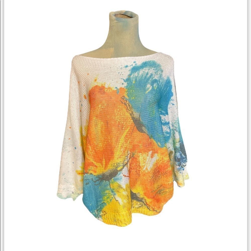 Luisa Ricci cold shoulder sweater M (5242)